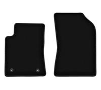 Wielganizator Tapis de Voiture en Velours sur Mesure, compatibles avec Citroen C3 III (2017-) - Qualité : Basic | Ajustement précis, sous-Couche antidérapante, 2 pièces - Noir