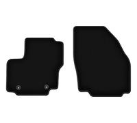 Wielganizator Tapis de Voiture en Velours sur Mesure, compatibles avec Ford Galaxy MK2 (2006-2012) - Qualité : Basic | Ajustement précis, sous-Couche antidérapante, 2 pièces - Noir