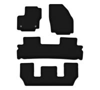 Wielganizator Tapis de Voiture en Velours sur Mesure, compatibles avec Ford Galaxy MK2 FL (2012-2015) - Qualité : Basic | Ajustement précis, sous-Couche antidérapante, 4 pièces - Noir