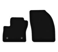 Wielganizator Tapis Avant sur Mesure en Velours pour Ford Grand C-Max (2011-2015) - Qualité : Basic | Ajustement précis, sous-Couche antidérapante, 2 pièces - Noir