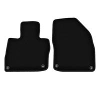 Wielganizator Tapis Avant sur Mesure en Velours pour Honda Civic VIII (UFO) (2006-2012) - Qualité : Basic | Ajustement précis, sous-Couche antidérapante, 2 pièces - Noir