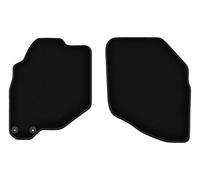 Wielganizator Tapis de Voiture en Velours sur Mesure, compatibles avec Honda Jazz II (2002-2007) - Qualité : Basic | Ajustement précis, sous-Couche antidérapante, 2 pièces - Noir