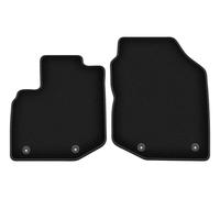 Wielganizator Tapis de Voiture en Velours sur Mesure, compatibles avec Honda Jazz III (2011-2014) - Qualité : Basic | Ajustement précis, sous-Couche antidérapante, 2 pièces - Noir
