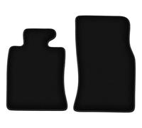 Wielganizator Tapis de Voiture en Velours sur Mesure, compatibles avec Mini Cooper II R57 (2006-2013) - Qualité : Basic | Ajustement précis, sous-Couche antidérapante, 2 pièces - Noir