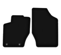 Wielganizator Tapis de Voiture en Velours sur Mesure, compatibles avec Peugeot 307 (2001-2009) - Qualité : Basic | Ajustement précis, sous-Couche antidérapante, 2 pièces - Noir