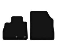 Wielganizator Tapis de Voiture en Velours sur Mesure, compatibles avec Renault Grand Scenic IV (2016-) - Qualité : Basic | Ajustement précis, sous-Couche antidérapante, 2 pièces - Noir