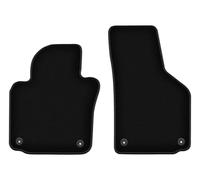 Wielganizator Tapis de Voiture en Velours sur Mesure, compatibles avec Volkswagen EOS (2005-2015) - Qualité : Basic | Ajustement précis, sous-Couche antidérapante, 2 pièces - Noir