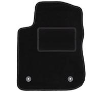 Wielganizator Tapis de Voiture pour Peugeot 208 I Hatchback (2012-2019) - Tapis de Sol en Velours 1 pièce, Noir