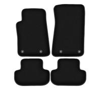 Wielganizator Tapis sur Mesure en Velours pour Chevrolet Camaro V (2006-2015) - Qualité : Basic | Ajustement précis, sous-Couche antidérapante, 4 pièces - Noir