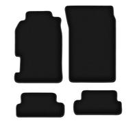 Wielganizator Tapis sur Mesure en Velours pour Honda Prelude V (1996-2001) - Qualité : Basic | Ajustement précis, sous-Couche antidérapante, 4 pièces - Noir