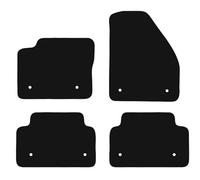 Wielganizator Tapis sur Mesure en Velours pour Jaguar E-Pace (2017-) - Qualité : Basic | Ajustement précis, sous-Couche antidérapante, 4 pièces - Noir