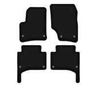 Wielganizator Tapis sur Mesure en Velours pour Porsche Cayenne I (2002-2010) - Qualité : Basic | Ajustement précis, sous-Couche antidérapante, 4 pièces - Noir