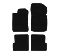 Wielganizator Tapis sur Mesure en Velours pour Renault Megane I (1995-2002) - Qualité : Basic | Ajustement précis, sous-Couche antidérapante, 4 pièces - Noir