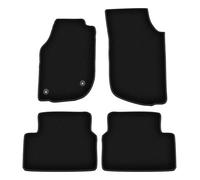 Wielganizator Tapis sur Mesure en Velours pour Volvo 940/960 FL (1990-1998) - Qualité : Basic | Ajustement précis, sous-Couche antidérapante, 4 pièces - Noir