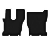 Wielganizator Tapis sur Mesure en Velours pour Volvo FM I (1998-2001) - Qualité : Basic | Ajustement précis, sous-Couche antidérapante, 2 pièces - Noir