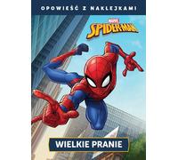Wielkie pranie Marvel Spider-Man - Mathew K. Manning (livre pour enfants avec autocollants en polonais)