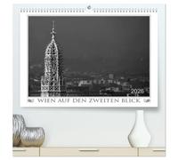 Wien auf den zweiten Blick (hochwertiger Premium Wandkalender 2026 DIN A2 quer), Kunstdruck in Hochglanz: Die Kalenderbilder zeigen weniger bekannte, aber dennoch reizvolle Plätze in Wien.