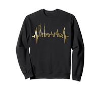 Wien Skyline Battement de Cœur Autriche Love J'aime Vienne Sweatshirt