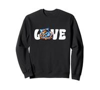 Wiener Dog in Snowflake Winter Pajamas I Love My Dachshund Sweatshirt