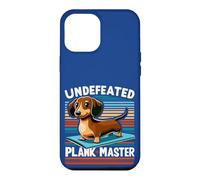 Wiener Dog - Sports Lover Undefeated Plank Master Teckel Coque pour iPhone 12 Pro Max
