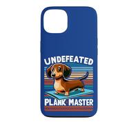 Wiener Dog - Sports Lover Undefeated Plank Master Teckel Coque pour iPhone 13