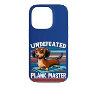 Wiener Dog - Sports Lover Undefeated Plank Master Teckel Coque pour iPhone 14 Pro
