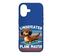 Wiener Dog - Sports Lover Undefeated Plank Master Teckel Coque pour iPhone 17