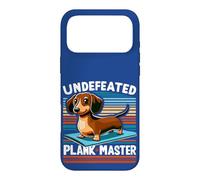 Wiener Dog - Sports Lover Undefeated Plank Master Teckel Coque pour iPhone 17 Pro Max