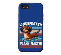 Wiener Dog - Sports Lover Undefeated Plank Master Teckel Coque pour iPhone SE (2020) / 7/8