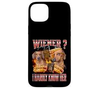 Wiener ? Je connais à Peine Son drôle de Teckel Doxie Chiweenie Coque pour iPhone 15 Plus