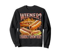 Wiener ? Je ne connais pas son drôle de hot dog Glizzy Meme Bootleg Sweatshirt