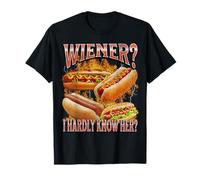Wiener ? Je ne connais pas son drôle de hot dog Glizzy Meme Bootleg T-Shirt