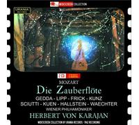 Wiener Philharmonike - Mozart : la Flûte Enchantée. Gedda, Lipp, Frick, Waechter, Karajan