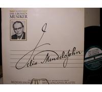 WIENER SYMPHONIKER - OTTO KLEMPERER - BASTEI - DIE GROSSEN MUSIKER - FELIX MENDELSSOHN BARTHOLDY IV - 10" - VINYL