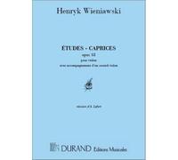 WIENIAWSKI - ETUDES CAPRICES OP 18 - 2 VIOLONS