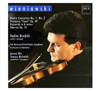 Wieniawski : Oeuvres pour violon. Brodski.