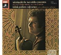 WIENIAWSKI: THE 2 VIOLIN CONCERTOS -PERLMAN, OZAWA (FIRST CD EDITION)