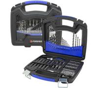 Wiertos y Bittes Forsage Set de, 75 pièces, de haute qualité, pour un usage professionnel et universel, contient différentes tailles et modèles, des outils durables et robustes