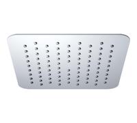 Wiesbaden Rombo Douche de tête 20cm carré Ultra plat chrome 29.3825