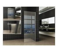 Wiesbaden Side paroi latérale pour porte de niche Puerta et Slide 1000 x 2000 x 8 mm verre clair nano/chrome 20.3442