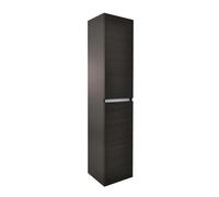 Wiesbaden Vision colonne armoire 2 portes 160x35x35 cm grain de bois gris 38.3931