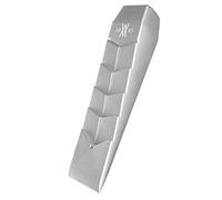 WIESEMANN 1893 Coin d'abattage en Aluminium 890 grammes I Hauteur de Levage 50mm I Coin en Aluminium Massif I Adapté aux scies à chaîne I 81413