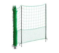 Wiesenfield WIE-CN-150 Filet pour poulailler Hauteur 125 cm Longueur 15 non électrifié Filet poulailler Filet cloture poule Filet protection poulailler
