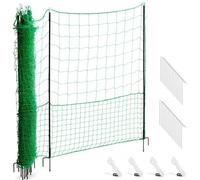 Wiesenfield WIE-CN-250 Filet pour poulailler Hauteur 125 cm Longueur 25 non électrifié Filet poulailler Filet cloture poule Filet protection poulailler