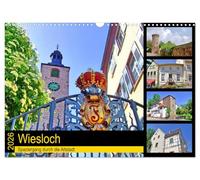 Wiesloch - Promenade dans la vieille ville, Version française (Calendrier mural 2026 DIN A3 portrait), Calendrier CALVENDO mensuel