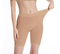 Wiespodex Short Sport Femme Taille Haute, Anti Frottement Shorty Cycliste Femme, Yoga Legging Court sans Couture, Multiusage Fitness Cuisse Boxer Culotte Fille, éLastique sous Robe Panty