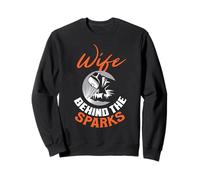 Wife Behind The Sparks Soudeur Femme Sweatshirt