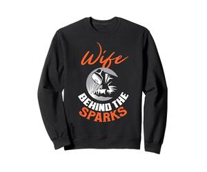 Wife Behind The Sparks Soudeur Femme Sweatshirt