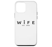 Wife Est. 2026, Couple marié Mariage Mari Assorti Coque pour iPhone 12 Mini
