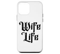 Wife Life Just Married Honeymoon Mariage drôle Coque pour iPhone 12 Mini
